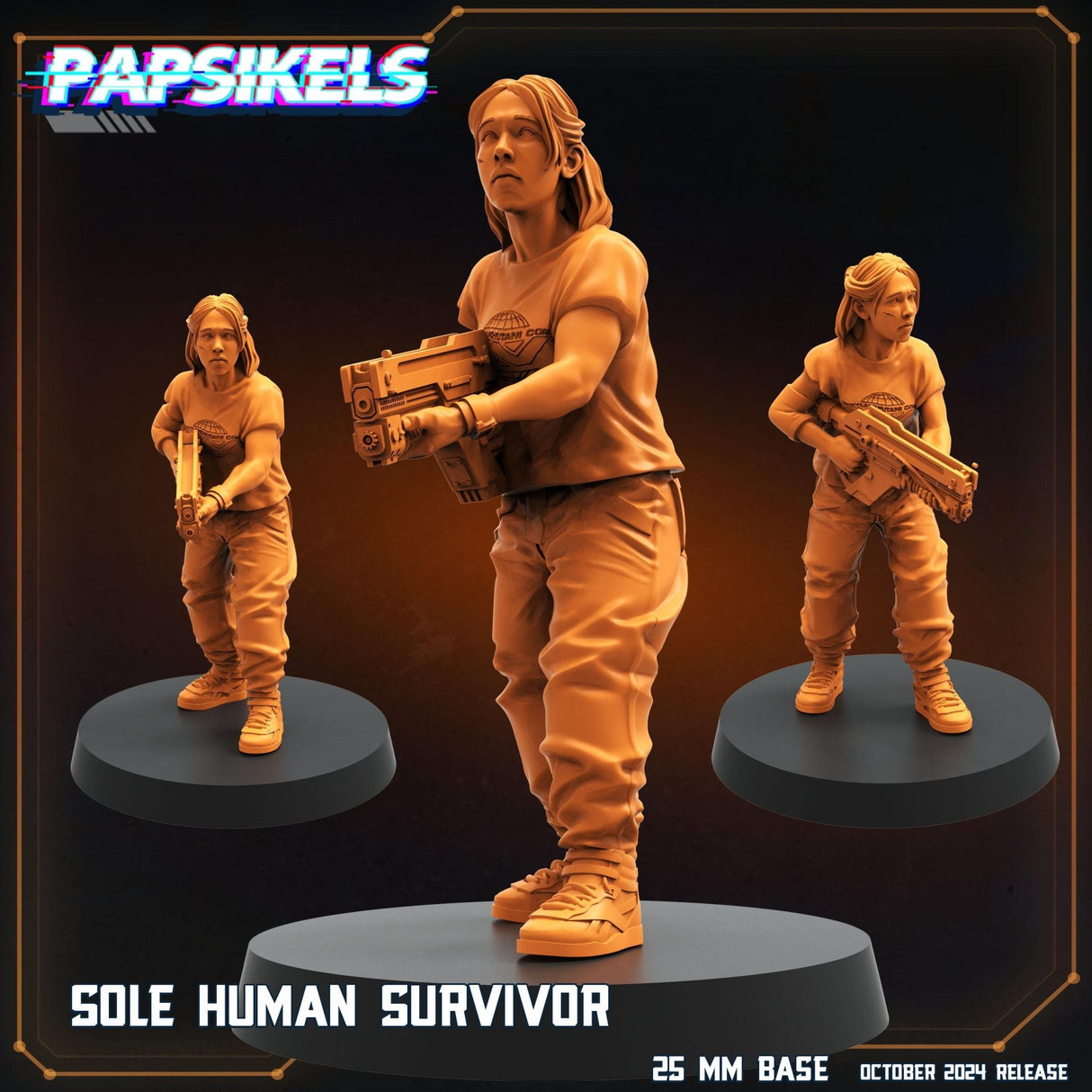 Alien Romus Scavenger Crew Miniature | Scavenger 2 - Tabletop RPG & D&D miniature. Perfect for wargaming & collectors