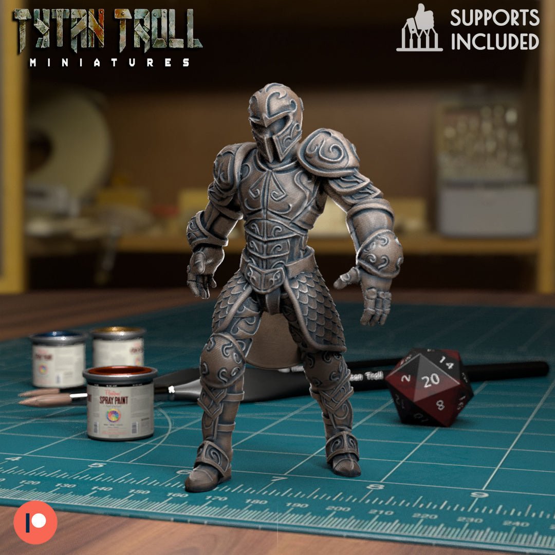 Animated Armour Miniature | A - Tabletop RPG & D&D miniature. Perfect for wargaming & collectors