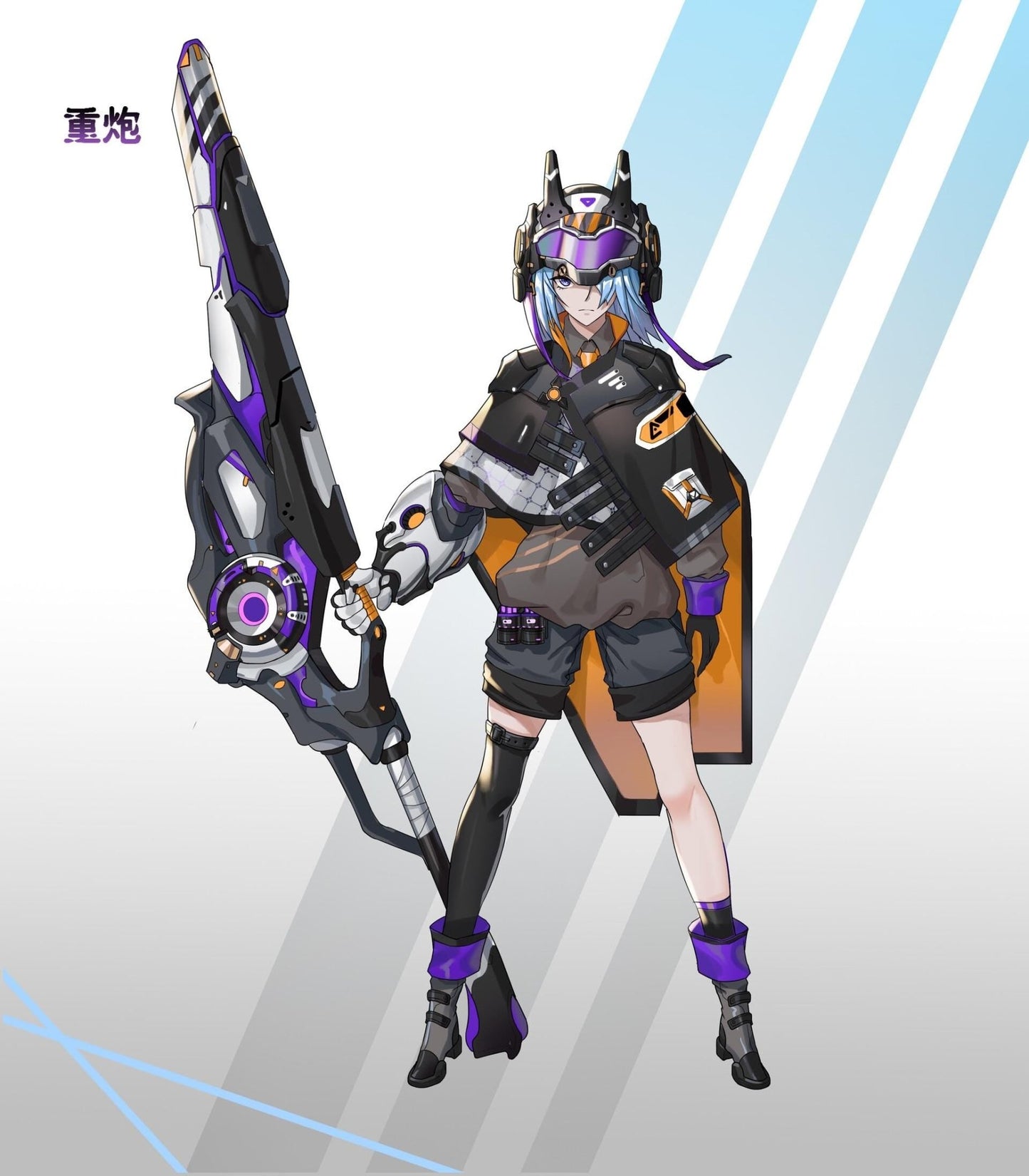 Anime Neo Warrior Miniature - Warrior 4 - 32mm