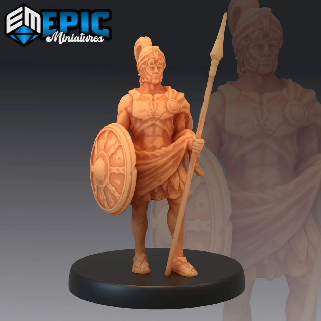 Arena Statue Miniature | B - Tabletop RPG & D&D miniature. Perfect for wargaming & collectors
