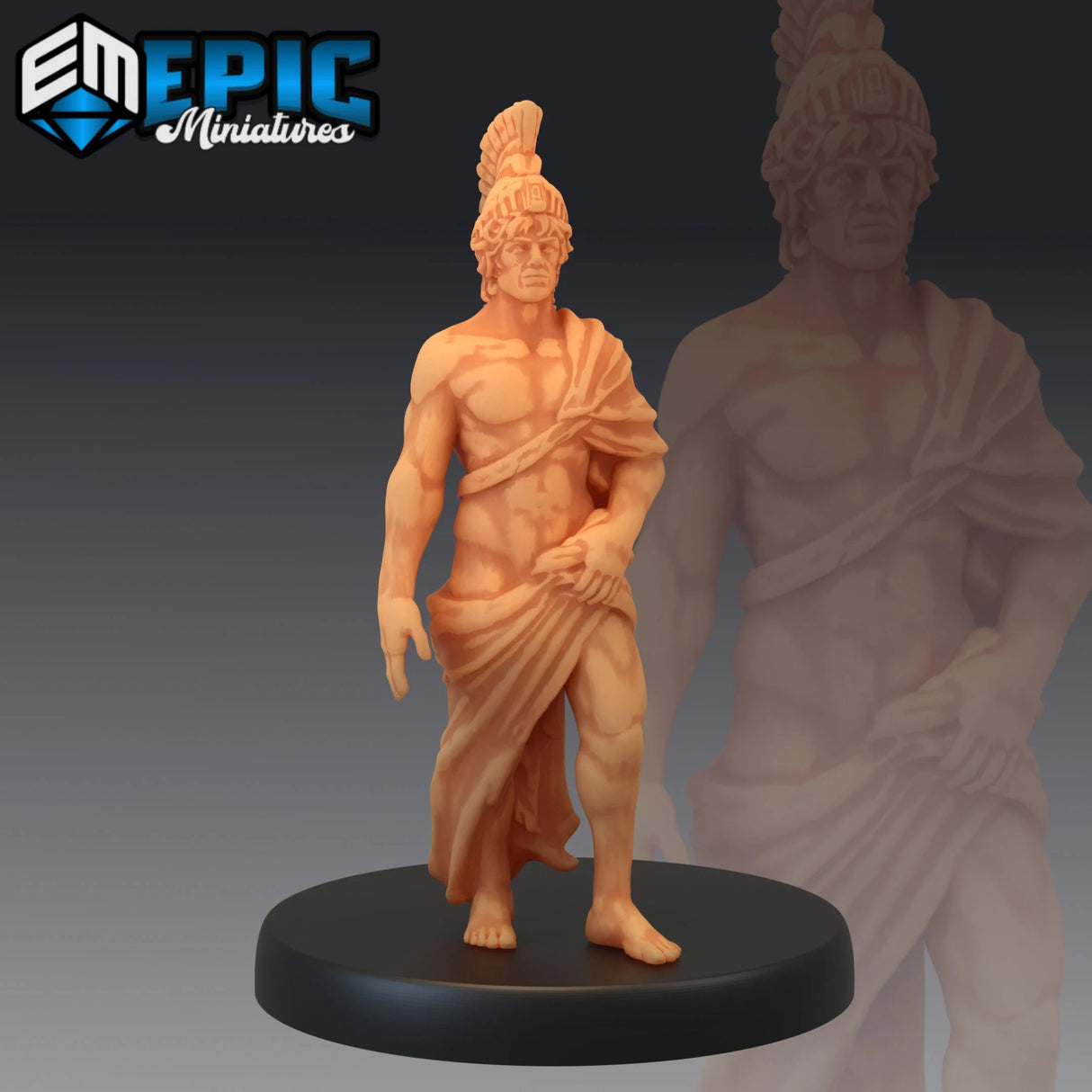 Arena Statue Miniature | D - Tabletop RPG & D&D miniature. Perfect for wargaming & collectors