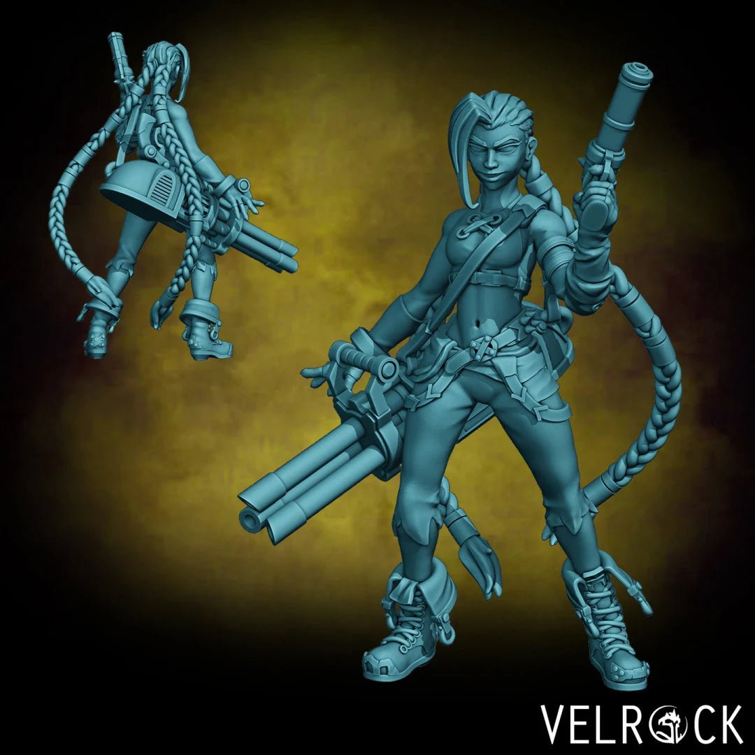 Artificer Miniature | Left - Tabletop RPG & D&D miniature. Perfect for wargaming & collectors
