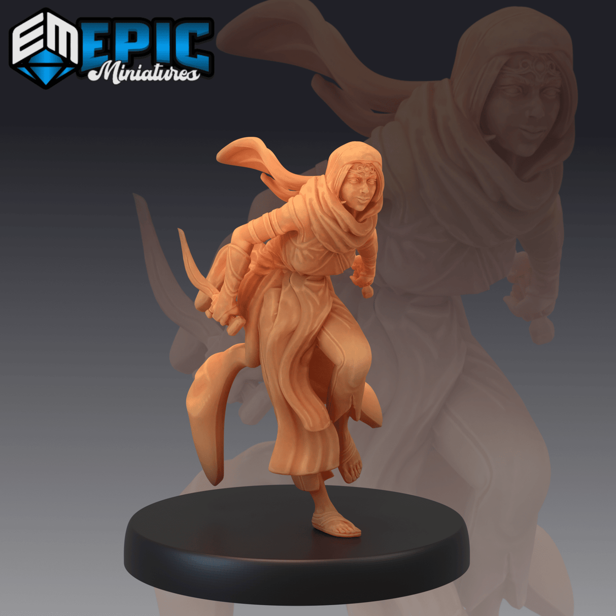 Assassin Series Miniature | Great For Fantasy Rpgs | C - Tabletop RPG & D&D miniature. Perfect for wargaming & collectors