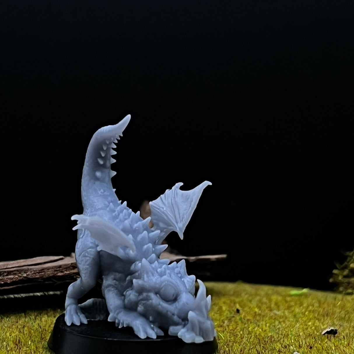 Baby Red Dragon Miniature | Set of 3 - Tabletop RPG & D&D miniature. Perfect for wargaming & collectors
