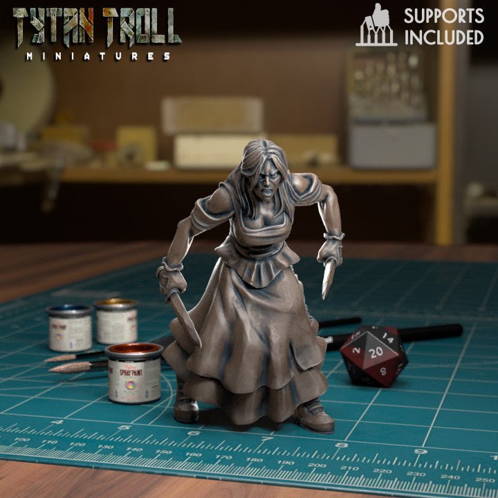 Street Gang Bandit Bundle | E - Tabletop RPG & D&D miniature. Perfect for wargaming & collectors