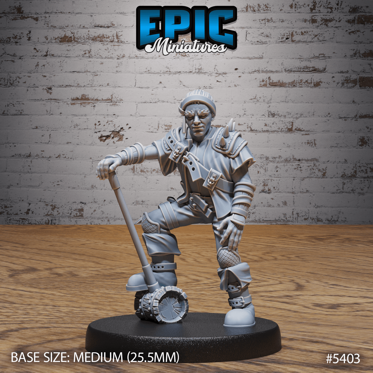 Bandit Miniature | D - Tabletop RPG & D&D miniature. Perfect for wargaming & collectors