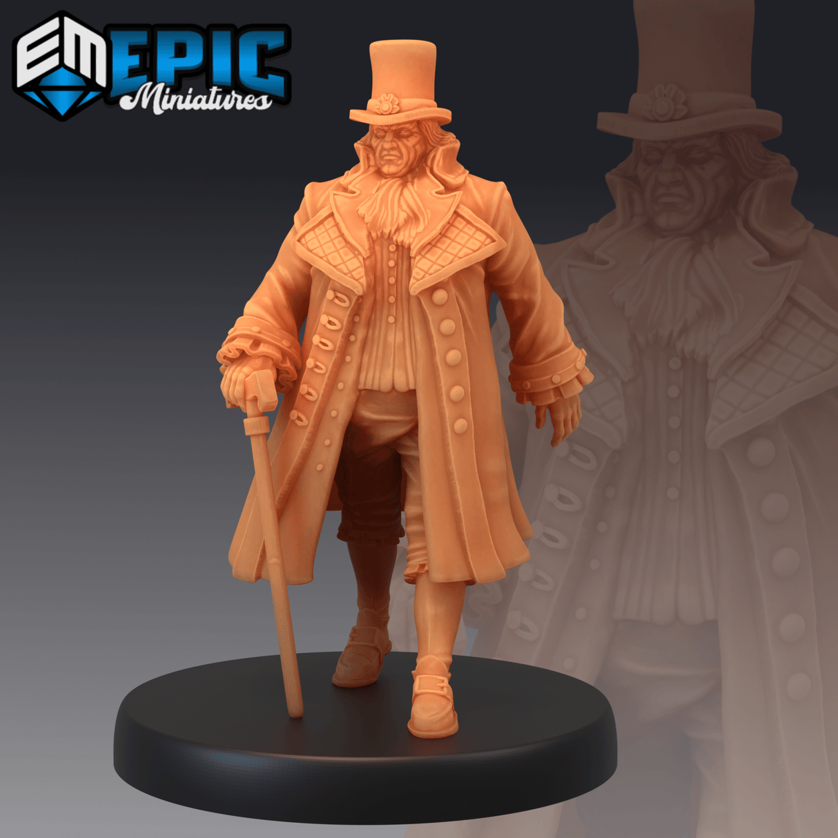 Baron Npc Miniature | A - Tabletop RPG & D&D miniature. Perfect for wargaming & collectors