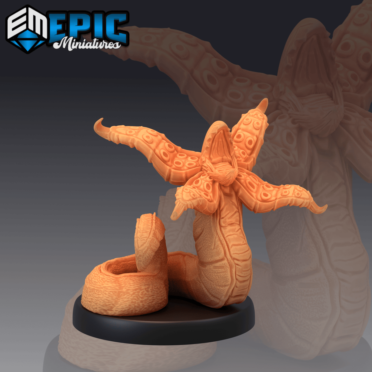 Beak Worm Miniature | C - Tabletop RPG & D&D miniature. Perfect for wargaming & collectors