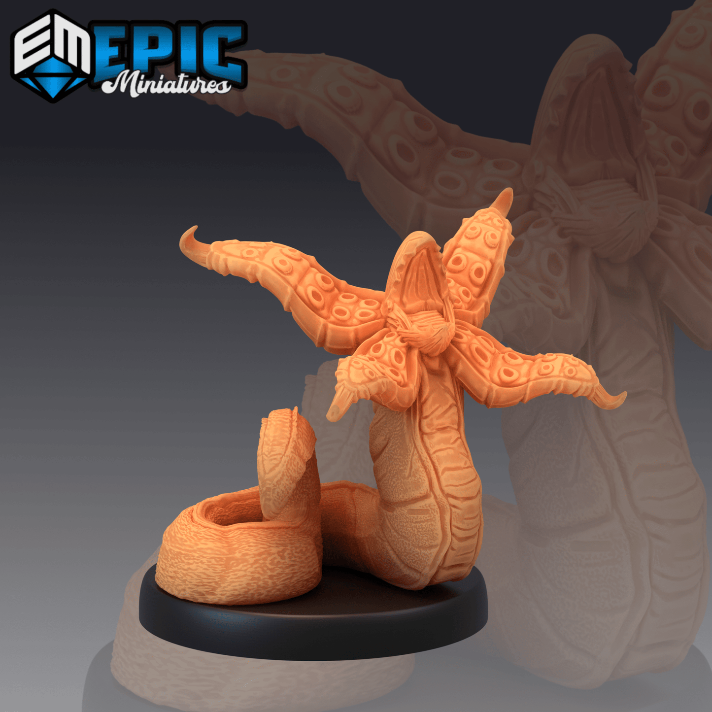 Beak Worm Miniature - C - 28mm