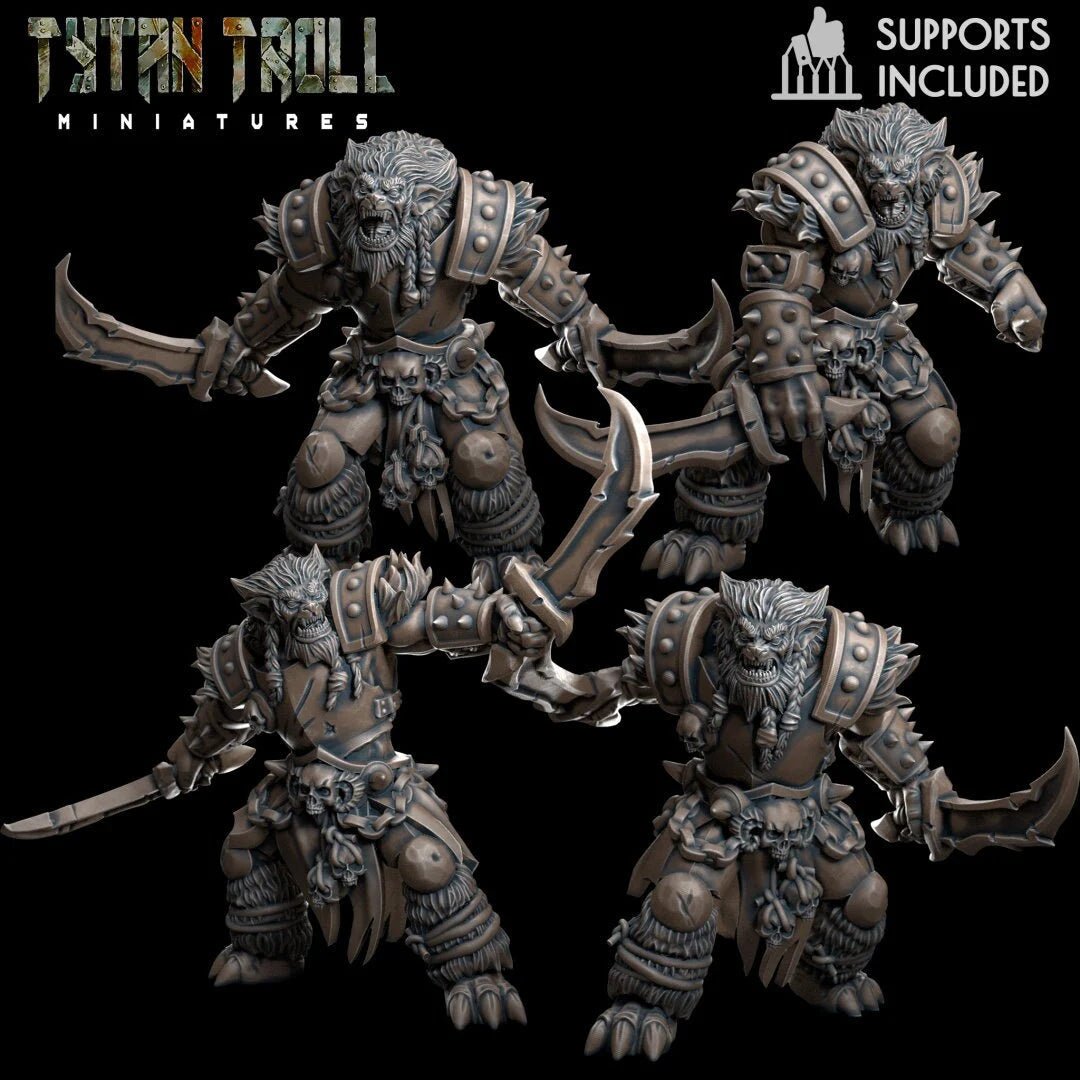 BugBear Bundle Miniature | Set of 4 - Tabletop RPG & D&D miniature. Perfect for wargaming & collectors