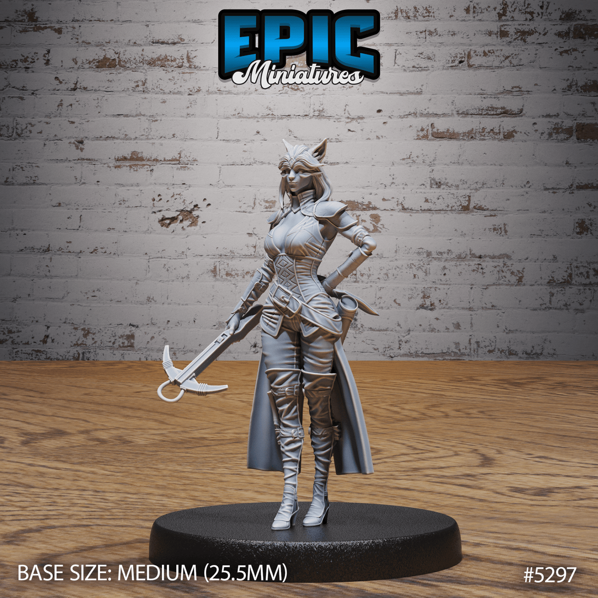 Cat Burglar Rogue Miniature | A - Tabletop RPG & D&D miniature. Perfect for wargaming & collectors