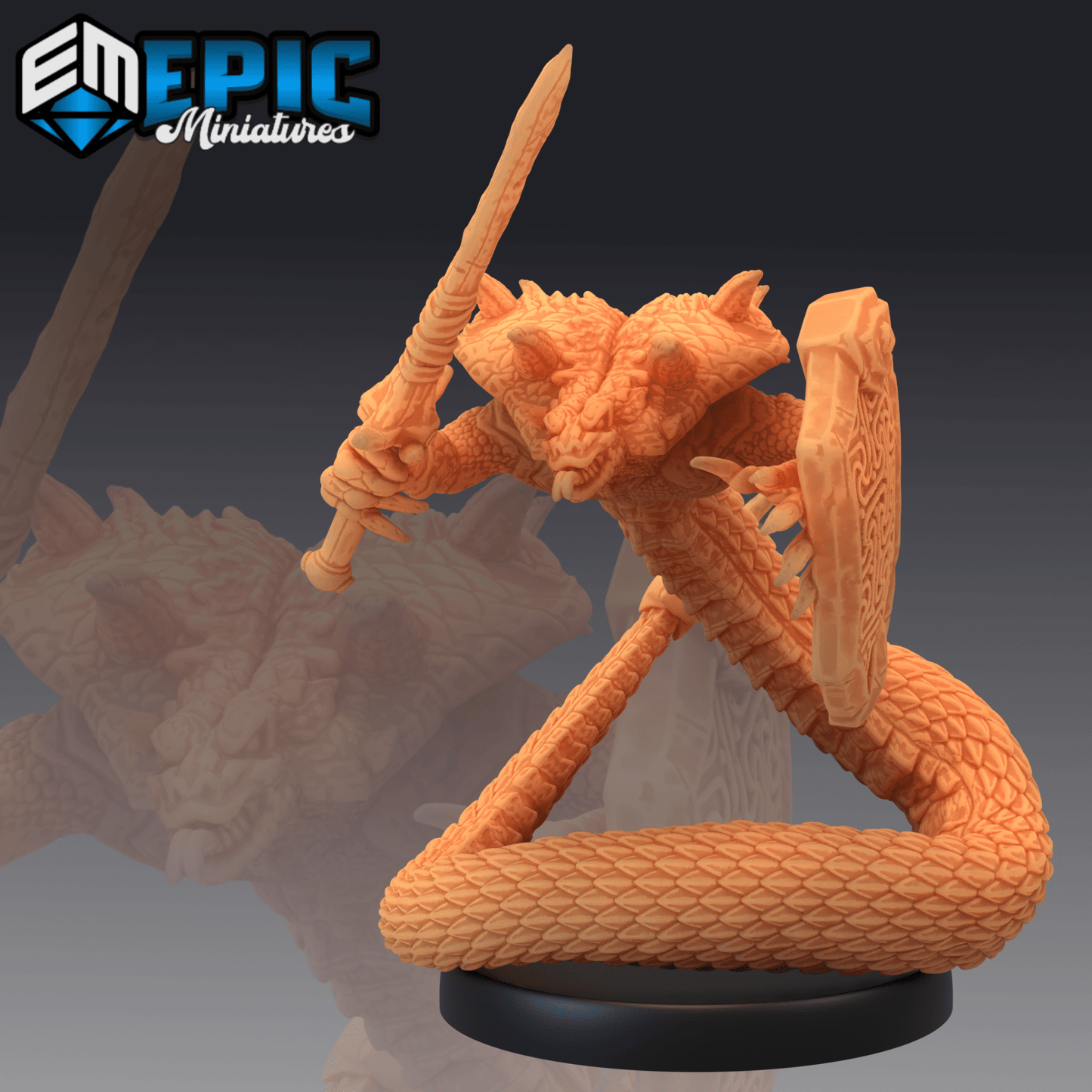 Cobra Folk Miniature - C - 28mm