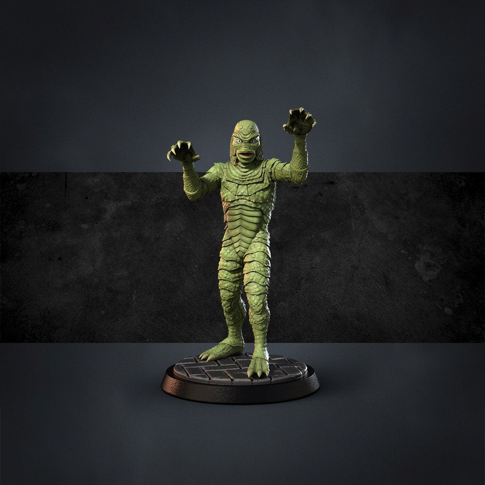 Creepy gang, bandits Miniature | The Creature - Tabletop RPG & D&D miniature. Perfect for wargaming & collectors