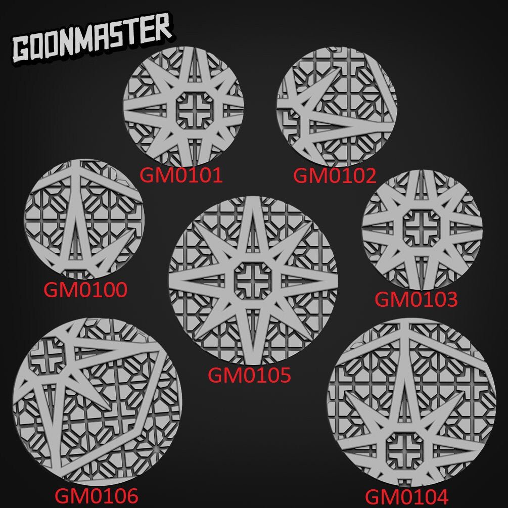 Cult Bases Miniature | GM0100 x2 - Tabletop RPG & D&D miniature. Perfect for wargaming & collectors
