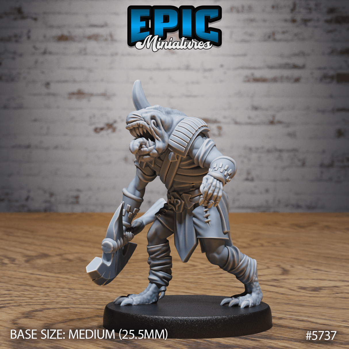 Cult Flesh Miniature | B - Tabletop RPG & D&D miniature. Perfect for wargaming & collectors