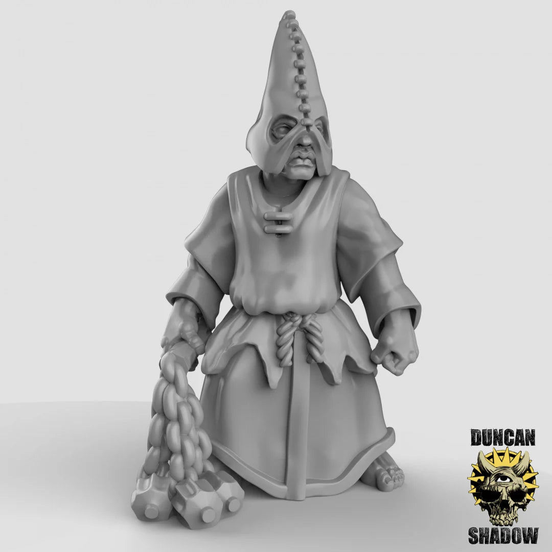 Cultist Whip Miniature | C - Tabletop RPG & D&D miniature. Perfect for wargaming & collectors
