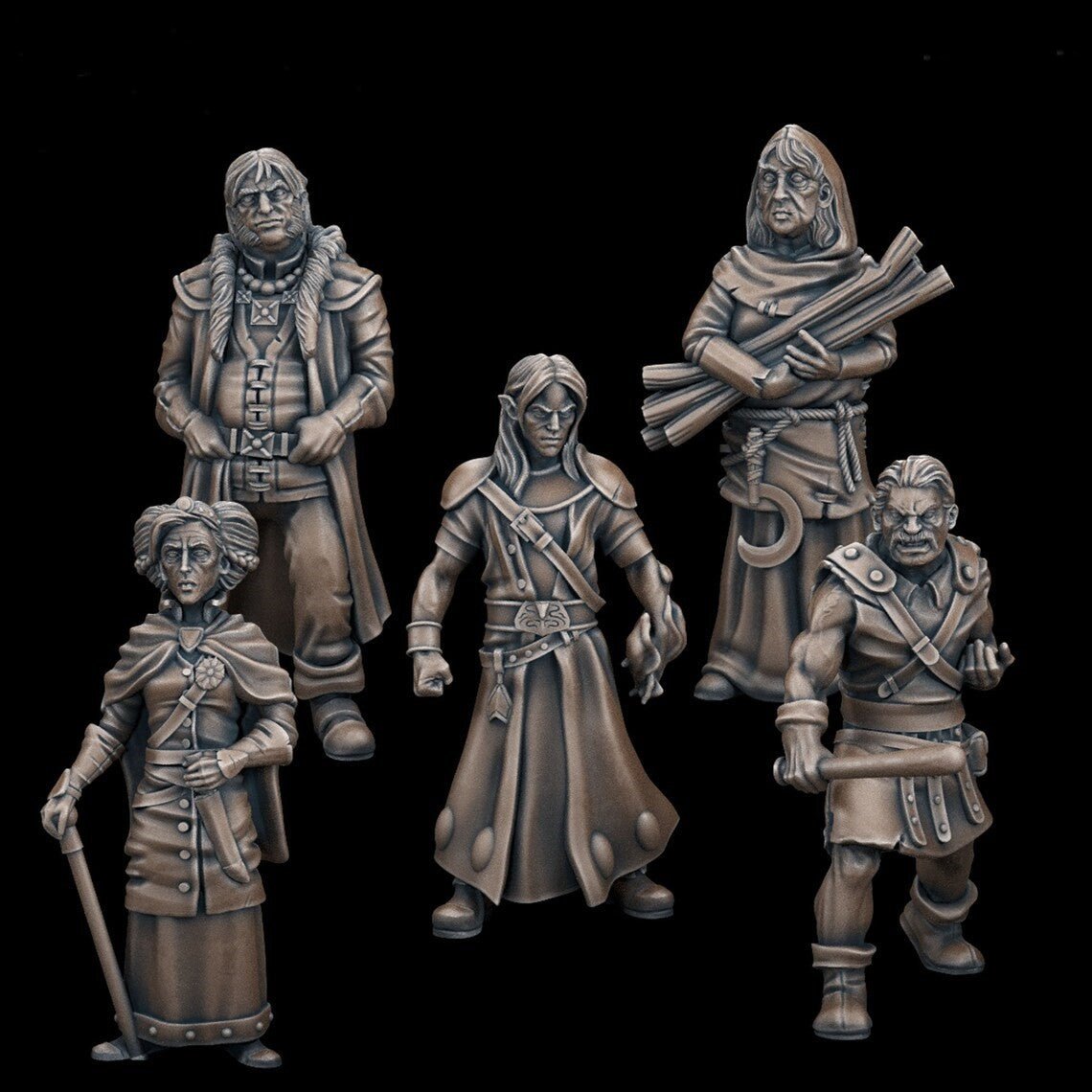 Curse of Strahd Miniature | 28mm - Tabletop RPG & D&D miniature. Perfect for wargaming & collectors