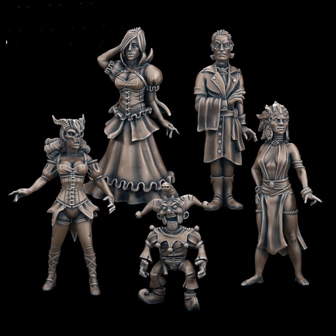 Curse of Strahd Miniature | 28mm - Tabletop RPG & D&D miniature. Perfect for wargaming & collectors