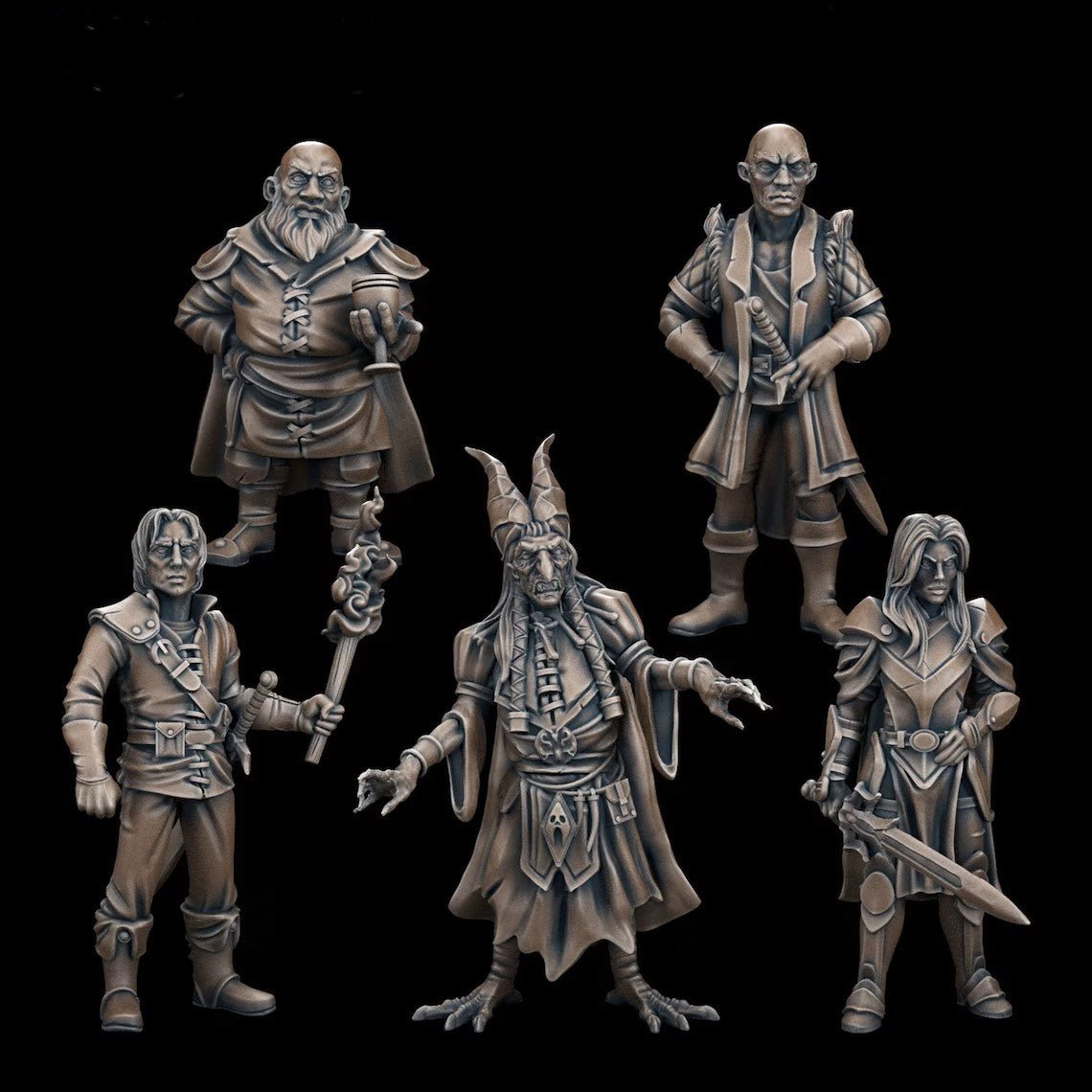 Curse of Strahd Miniature | 28mm - Tabletop RPG & D&D miniature. Perfect for wargaming & collectors