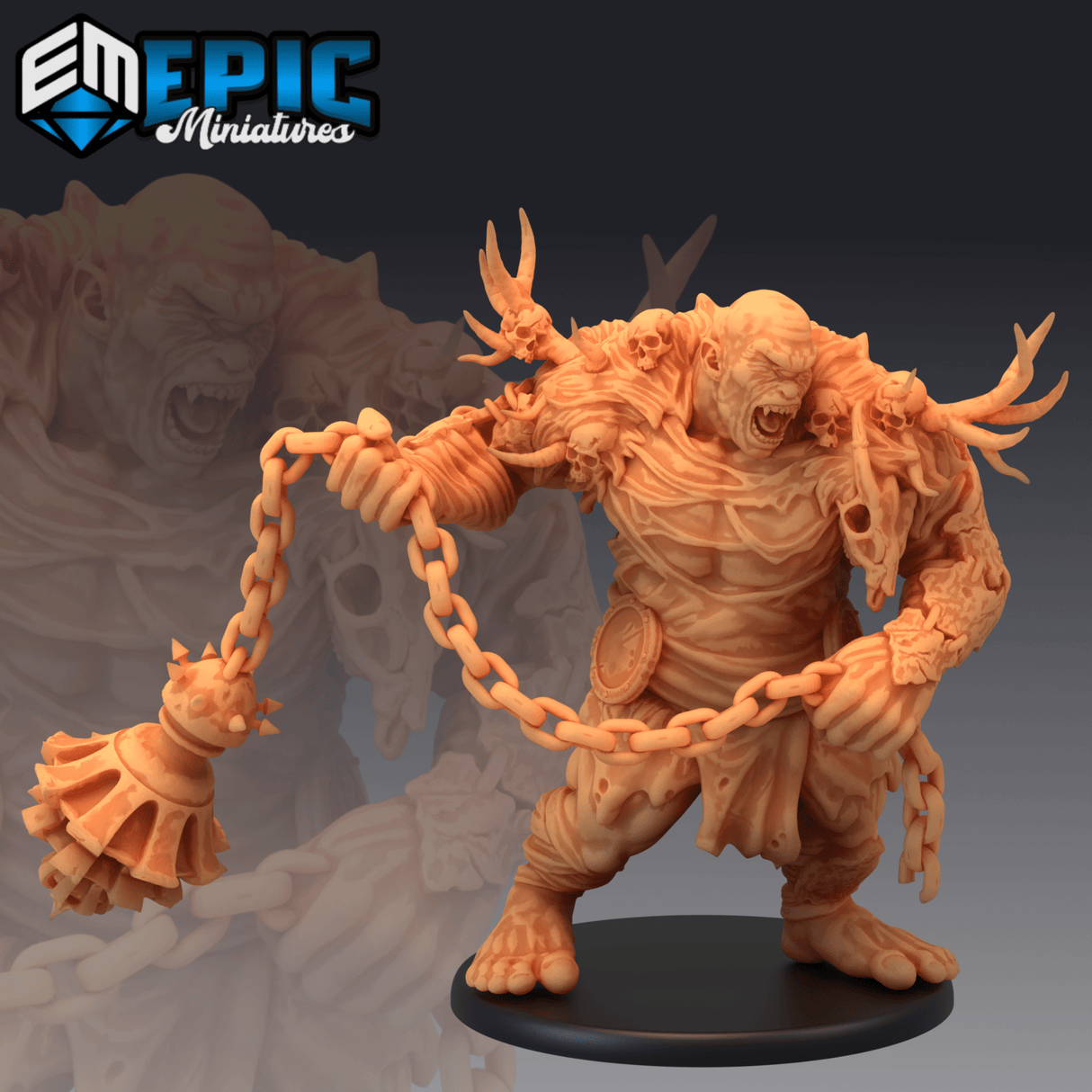 Cyclops Giant Miniature | C - Tabletop RPG & D&D miniature. Perfect for wargaming & collectors