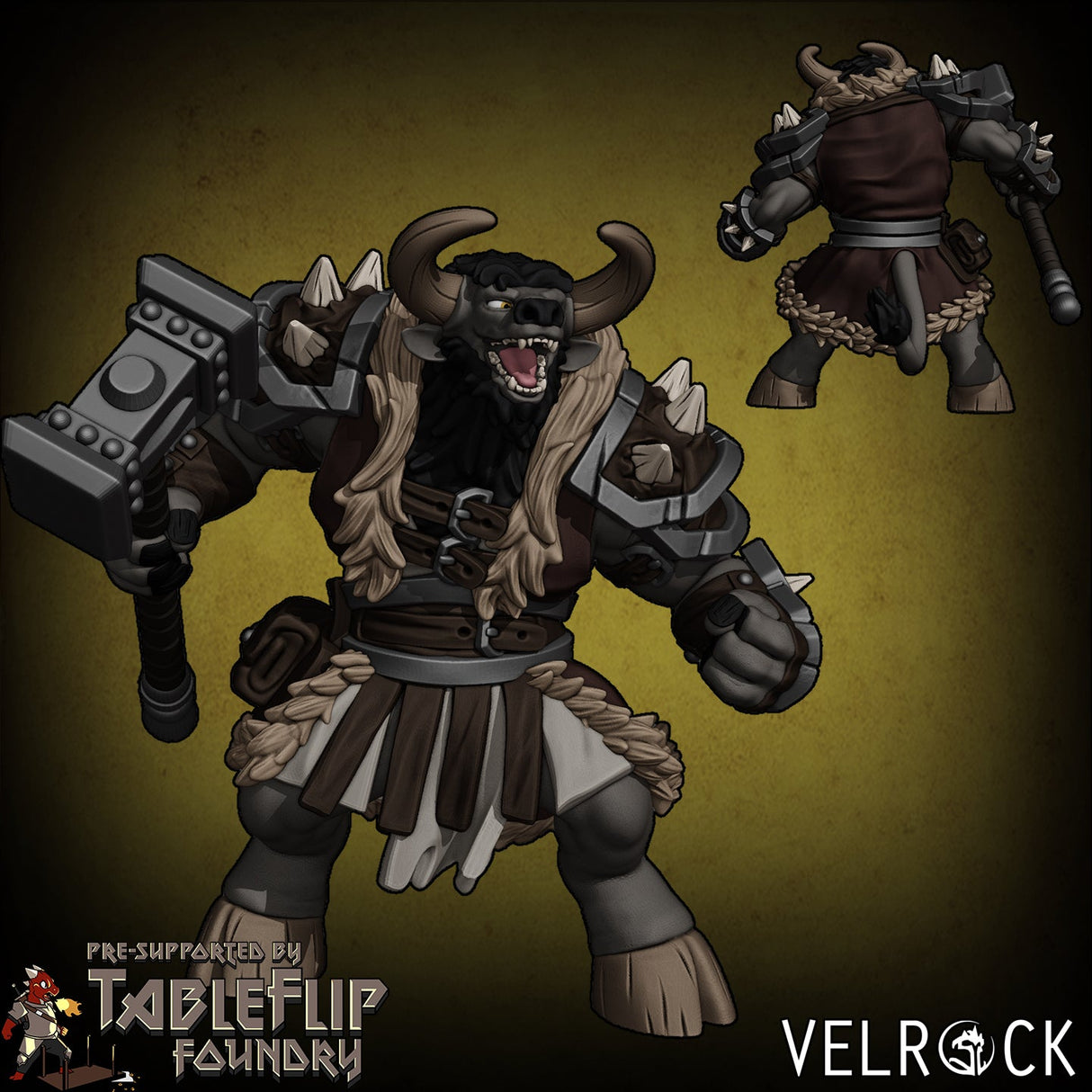 Dead Wars Heroes Player Miniature | E - Tabletop RPG & D&D miniature. Perfect for wargaming & collectors