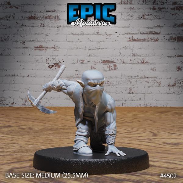 Deep Gnome Miniature | 4502 - Tabletop RPG & D&D miniature. Perfect for wargaming & collectors