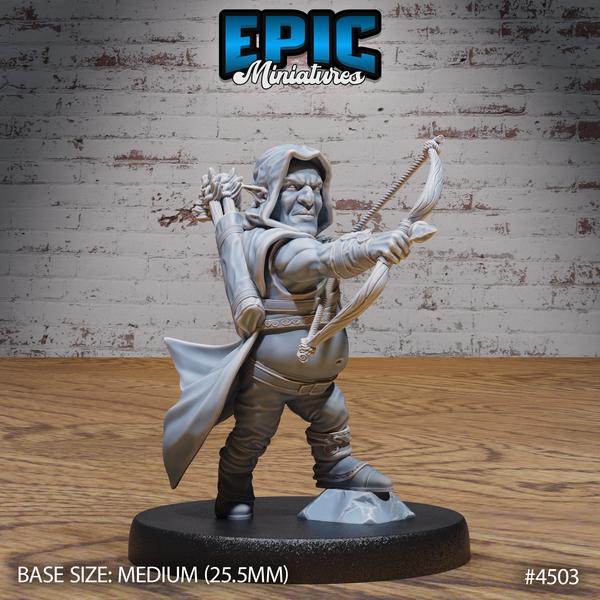Deep Gnome Miniature | 4503 - Tabletop RPG & D&D miniature. Perfect for wargaming & collectors