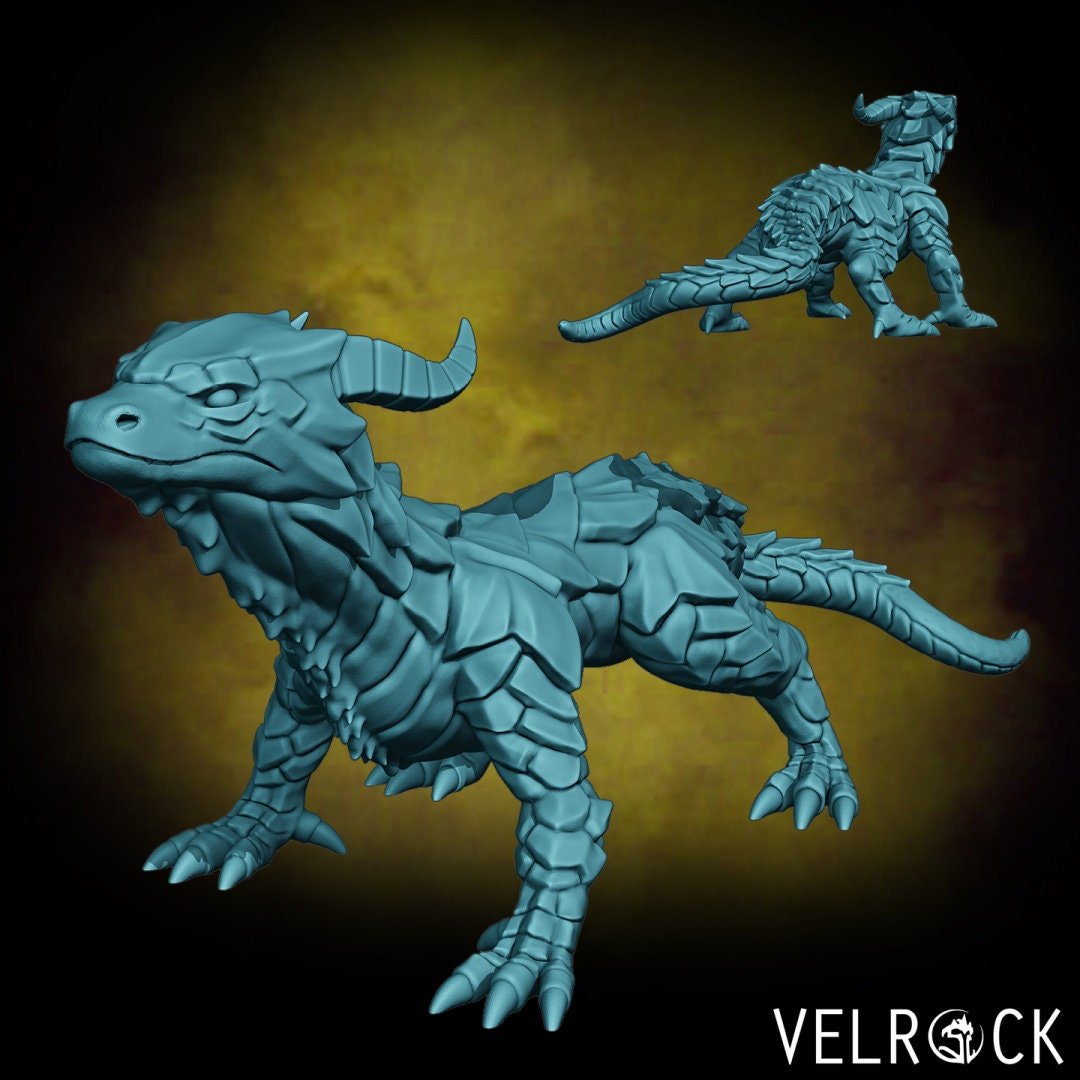 Drake Miniature | A - Tabletop RPG & D&D miniature. Perfect for wargaming & collectors
