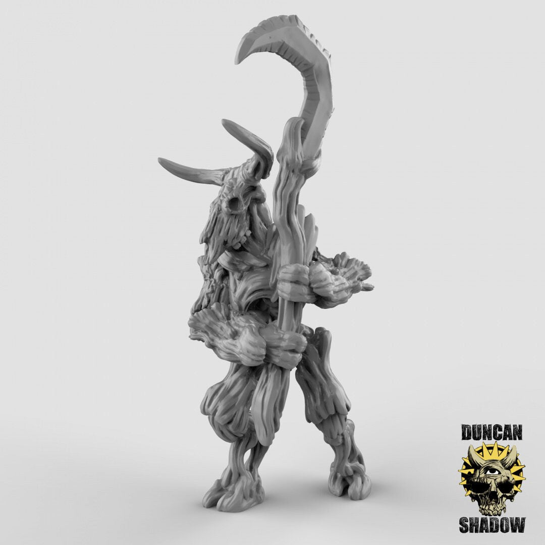 Dryad Predators with Sythes Miniature | B - Tabletop RPG & D&D miniature. Perfect for wargaming & collectors