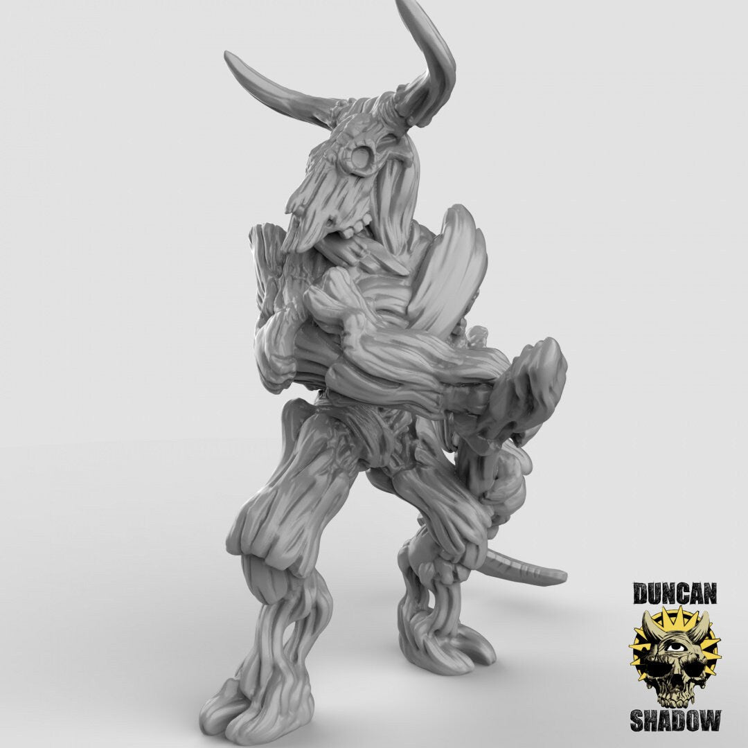 Dryad Predators with Sythes Miniature | C - Tabletop RPG & D&D miniature. Perfect for wargaming & collectors