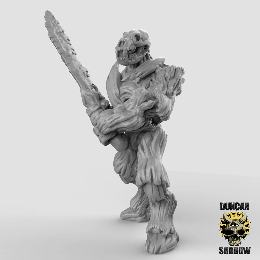Large Dryad Treant Miniature | A - Tabletop RPG & D&D miniature. Perfect for wargaming & collectors