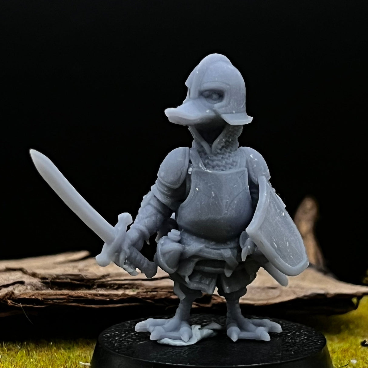 DuckFolk Knight,Paladin Miniature | Full Set All Models - Tabletop RPG & D&D miniature. Perfect for wargaming & collectors