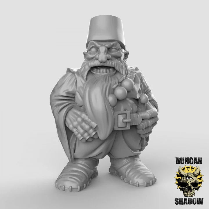 Chaos Dwarf Merchants | B - Tabletop RPG & D&D miniature. Perfect for wargaming & collectors