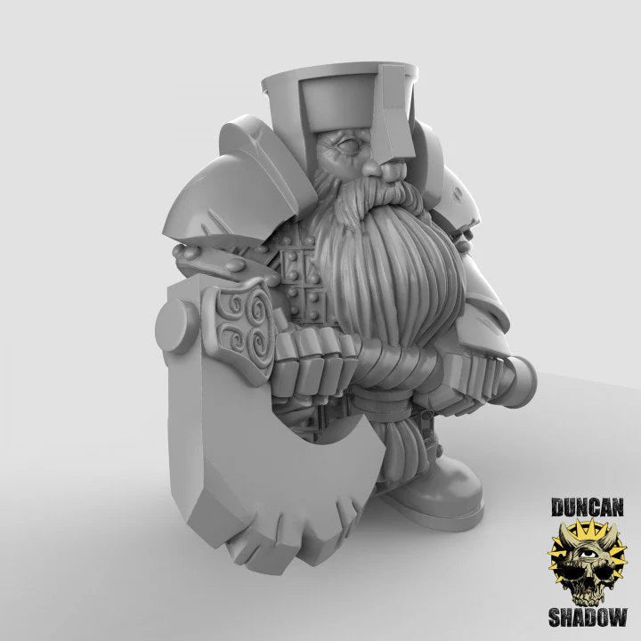 Dwarf Guards | C - Tabletop RPG & D&D miniature. Perfect for wargaming & collectors