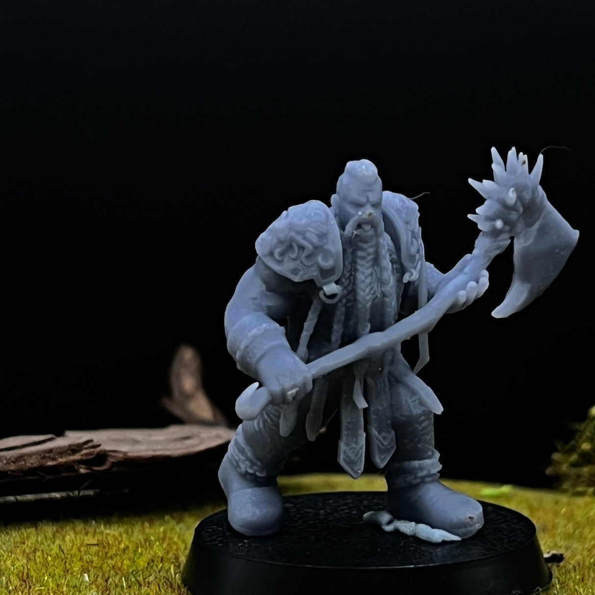 Dwarf Raider Miniature | Set of 3 - Tabletop RPG & D&D miniature. Perfect for wargaming & collectors