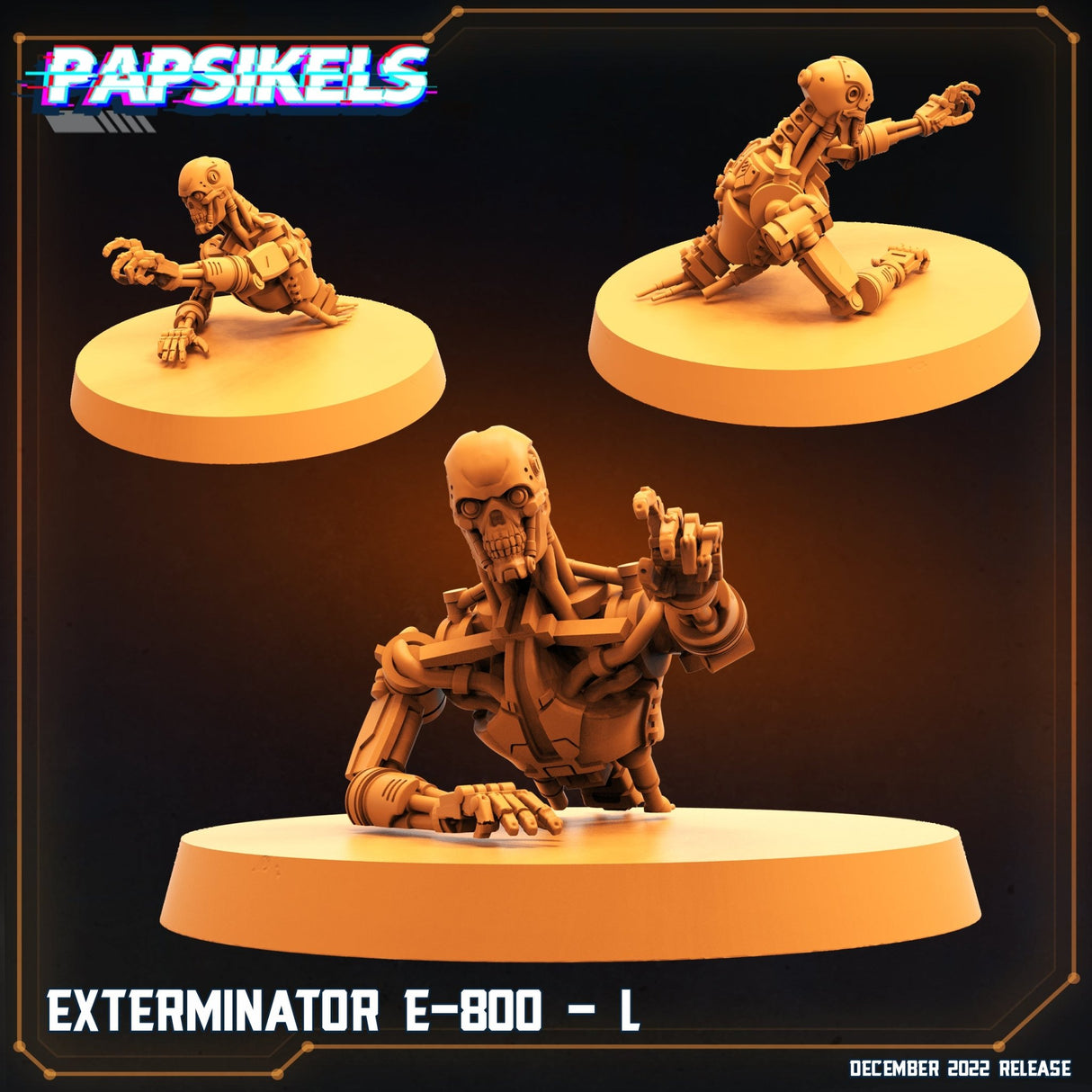 E800 Exterminator Miniature | E - Tabletop RPG & D&D miniature. Perfect for wargaming & collectors