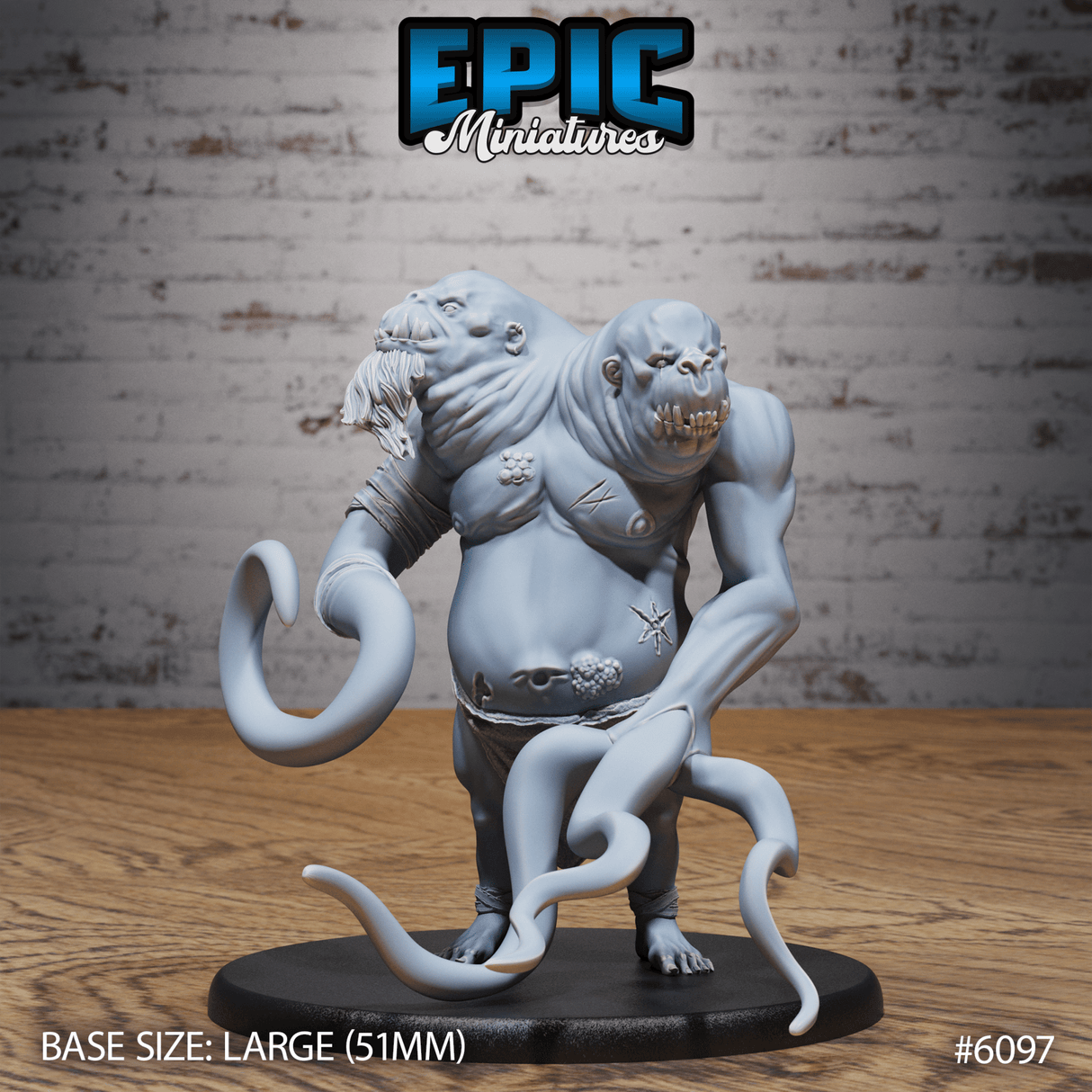 Echo of Demogorgon Miniature | A - Tabletop RPG & D&D miniature. Perfect for wargaming & collectors