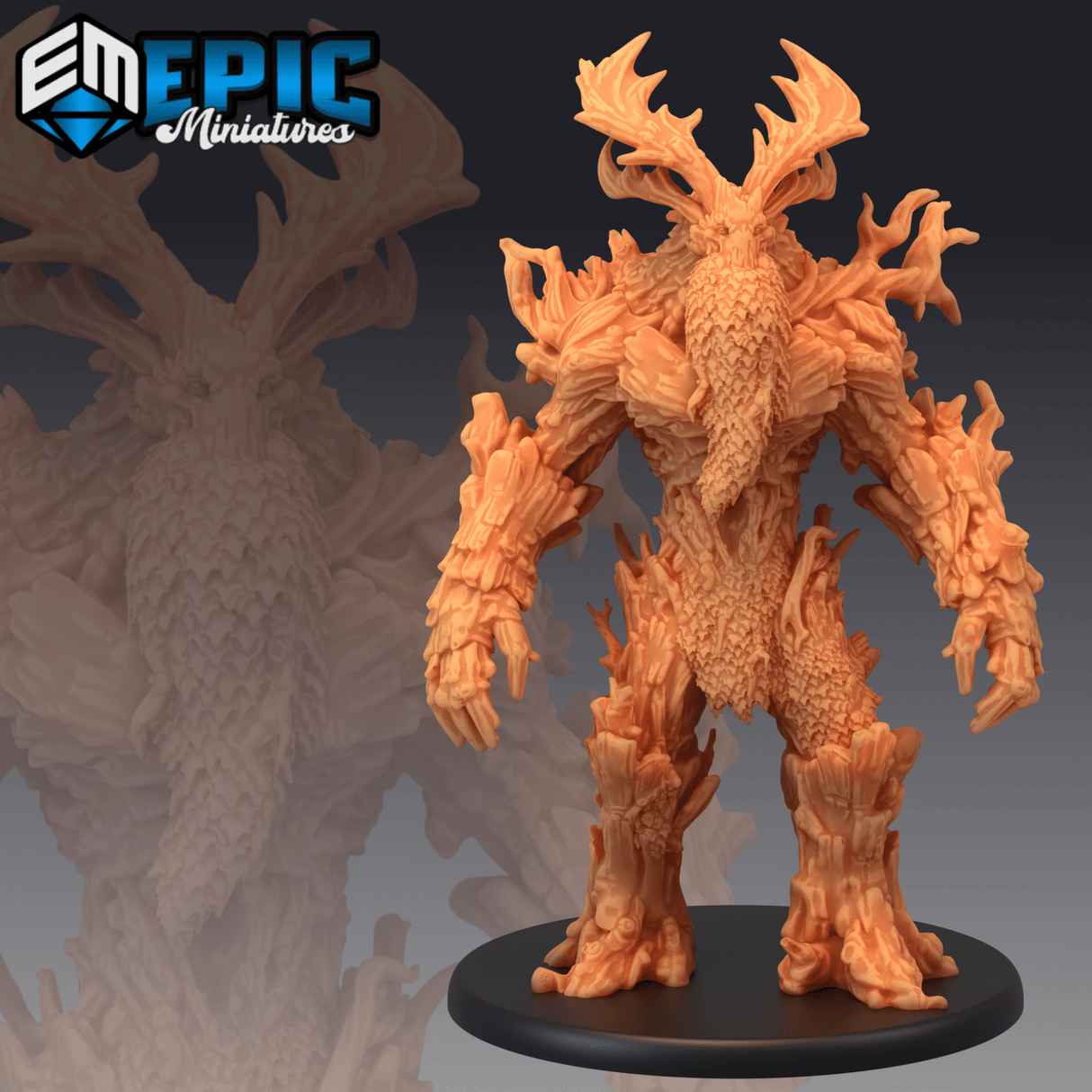 Elder Treant Miniature | A - Tabletop RPG & D&D miniature. Perfect for wargaming & collectors