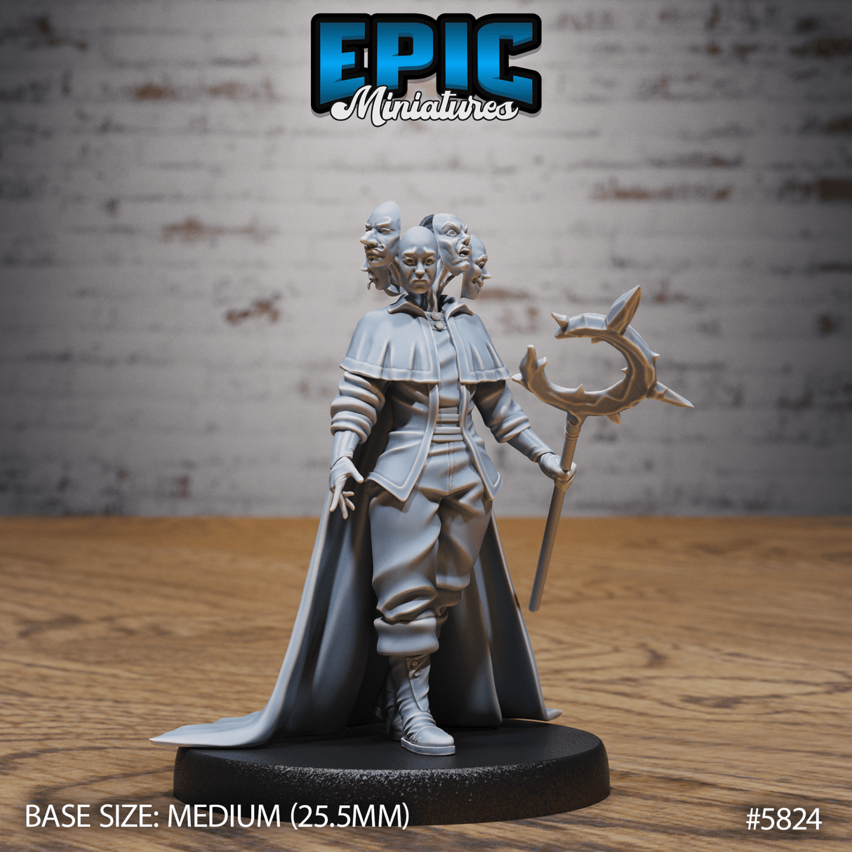 Emotion Master Miniature | A - Tabletop RPG & D&D miniature. Perfect for wargaming & collectors