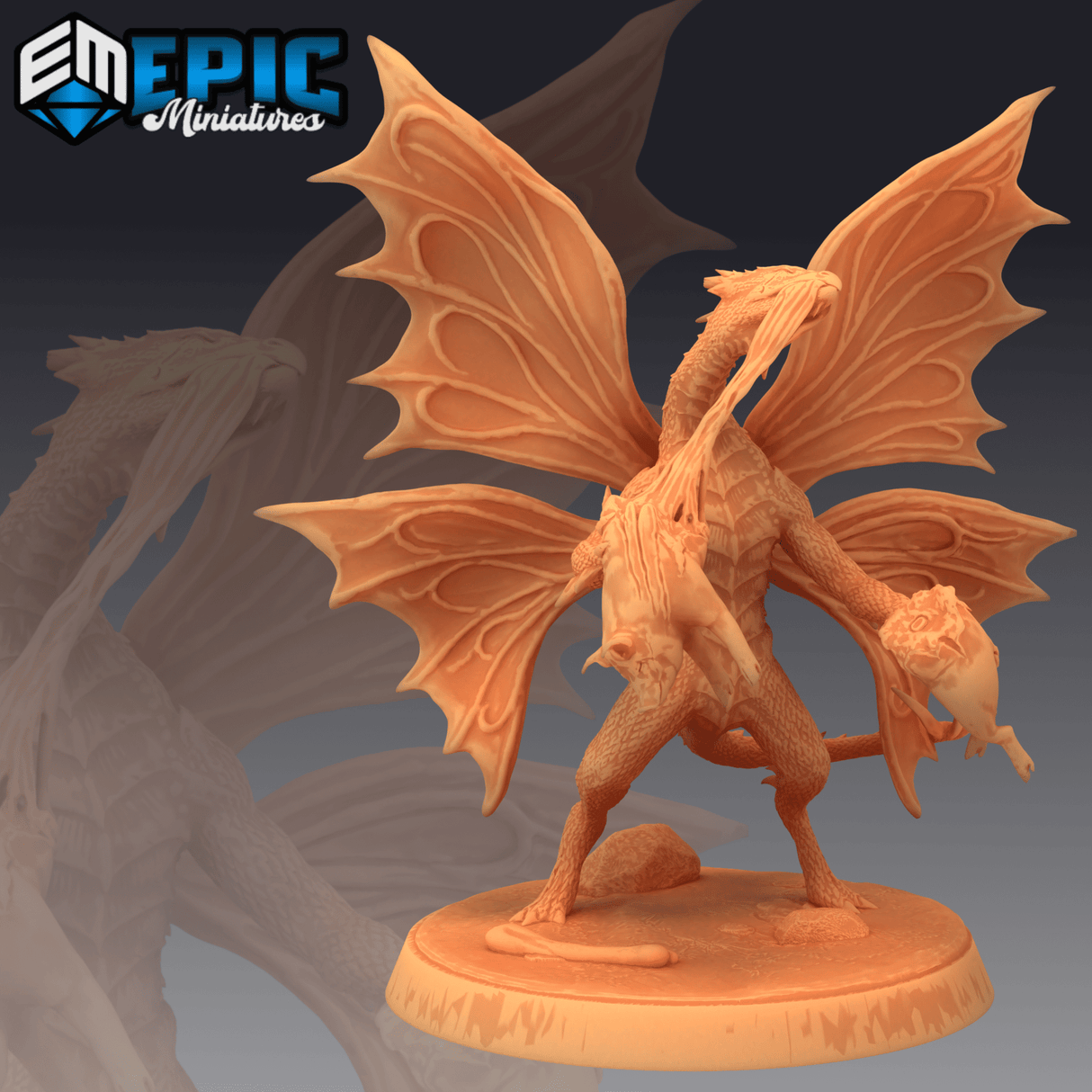Fairy Dragon Miniature | C - Tabletop RPG & D&D miniature. Perfect for wargaming & collectors