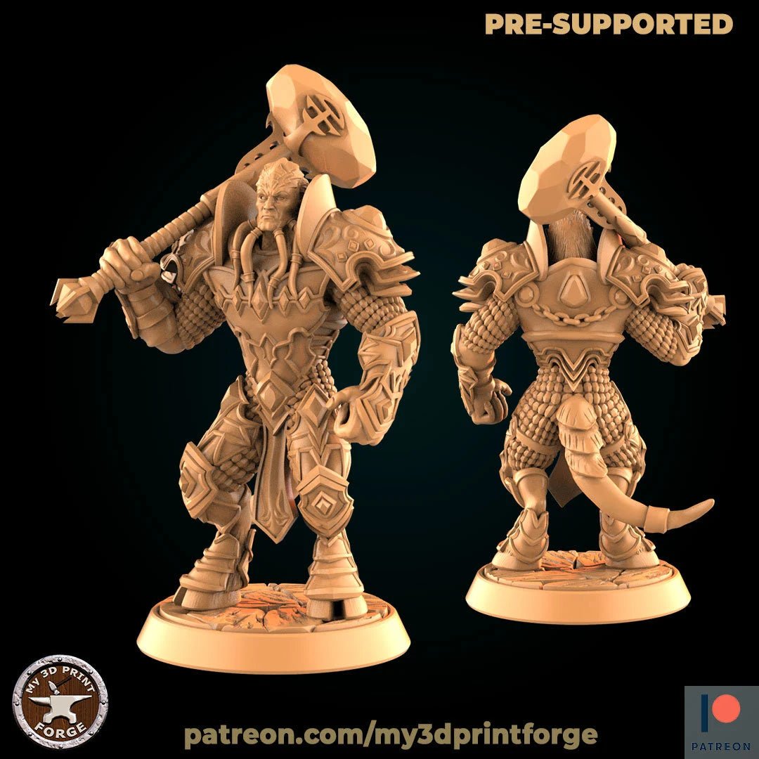 Female Tiefling Wizard Miniature | A - Tabletop RPG & D&D miniature. Perfect for wargaming & collectors