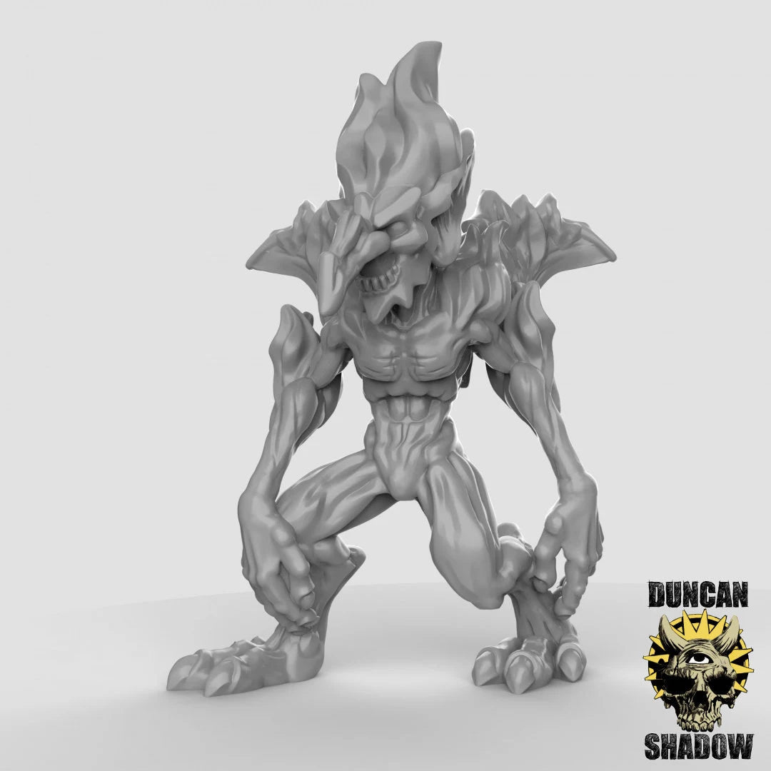 Fire Mephit Miniature | A - Tabletop RPG & D&D miniature. Perfect for wargaming & collectors