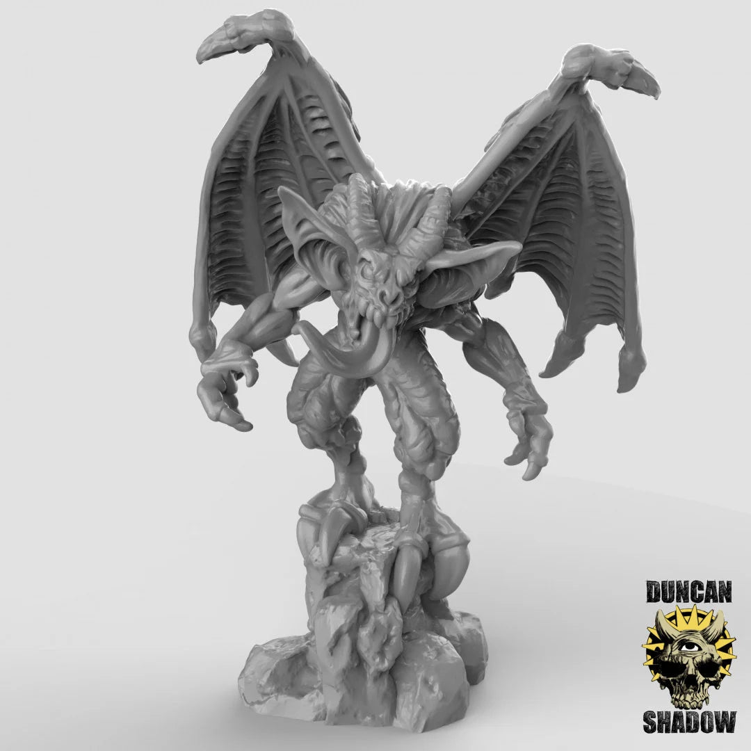 Gargoyle Miniature | C - Tabletop RPG & D&D miniature. Perfect for wargaming & collectors