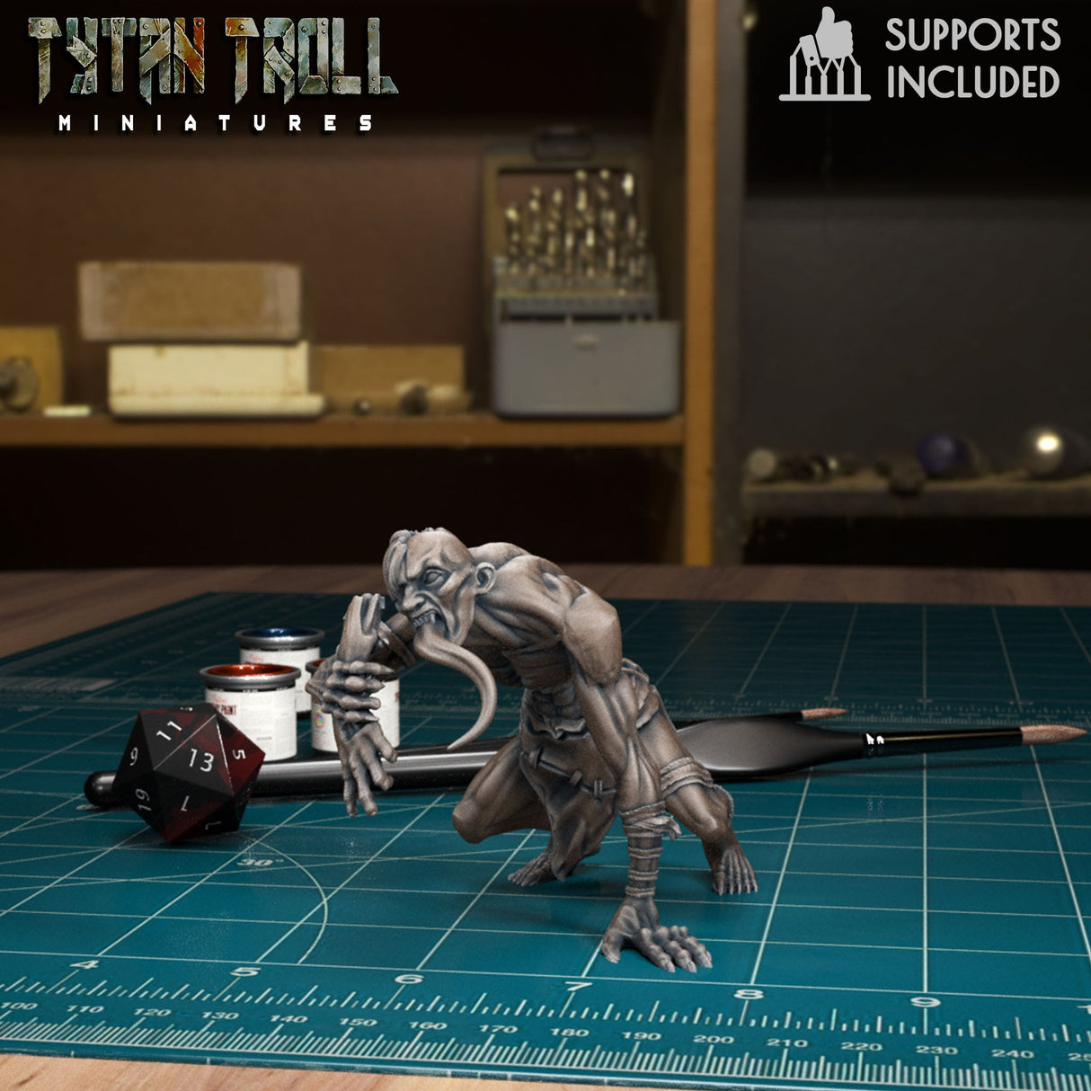 Ghast Bundle Miniature | E - Tabletop RPG & D&D miniature. Perfect for wargaming & collectors