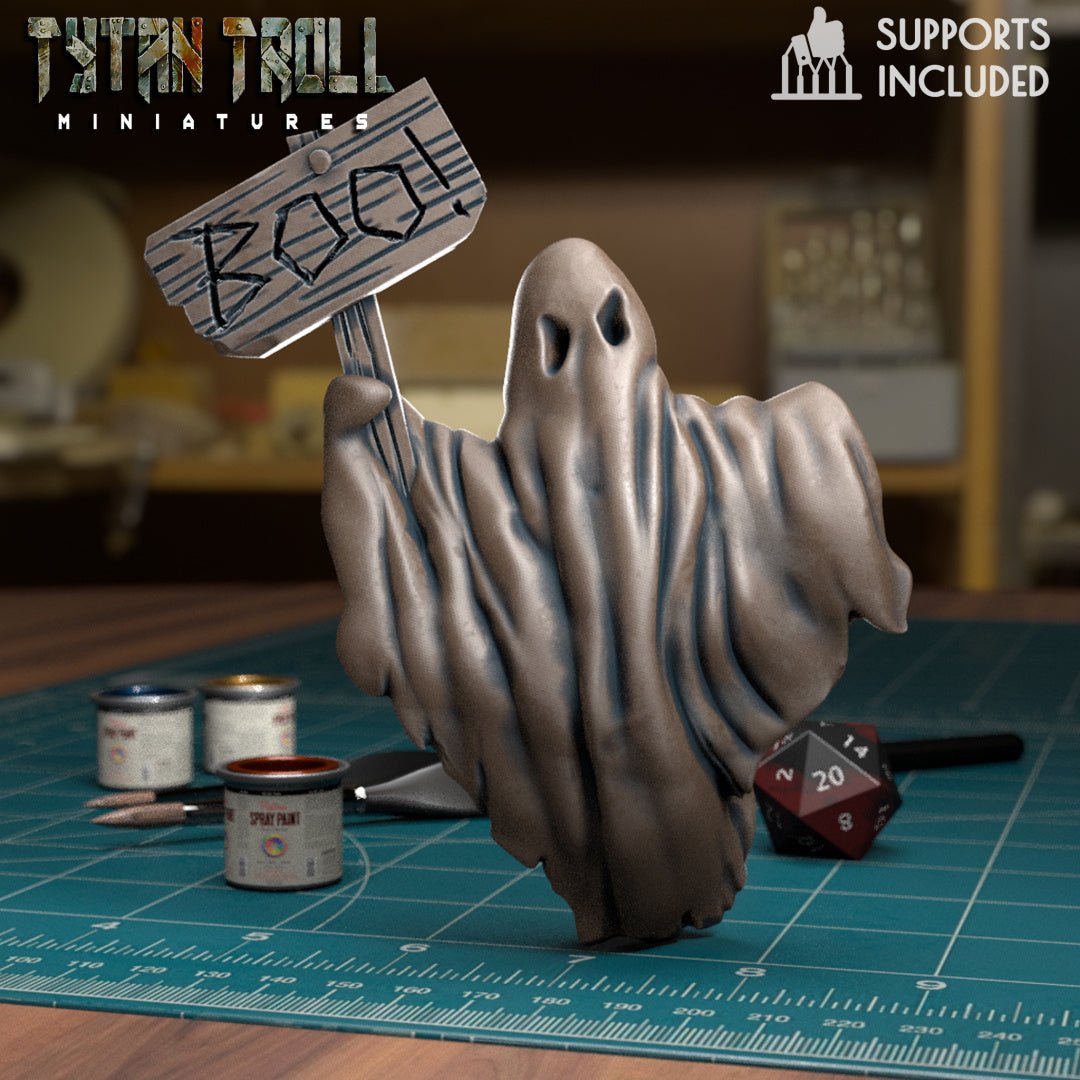 Ghost Bundle Miniature | D - Tabletop RPG & D&D miniature. Perfect for wargaming & collectors