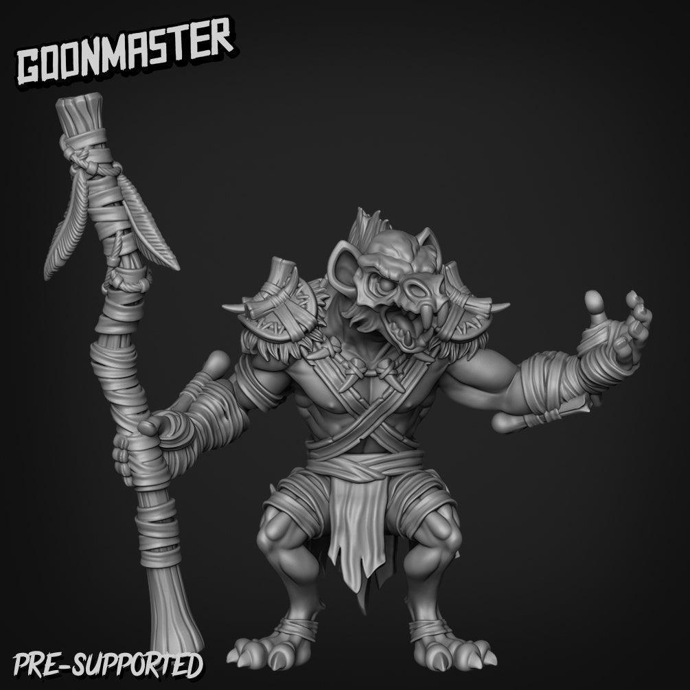 Gnolls Miniature | D - Tabletop RPG & D&D miniature. Perfect for wargaming & collectors