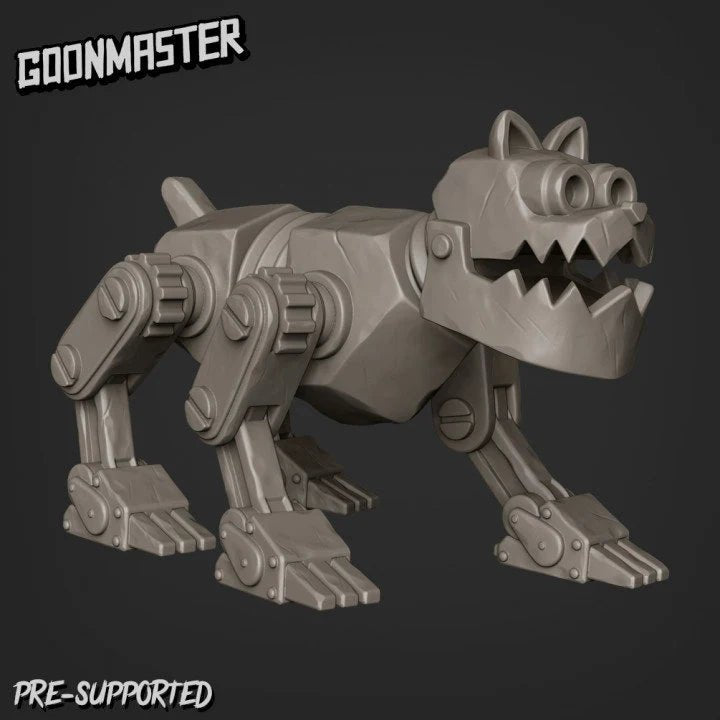 Gnome Machines team Miniature | E - Tabletop RPG & D&D miniature. Perfect for wargaming & collectors