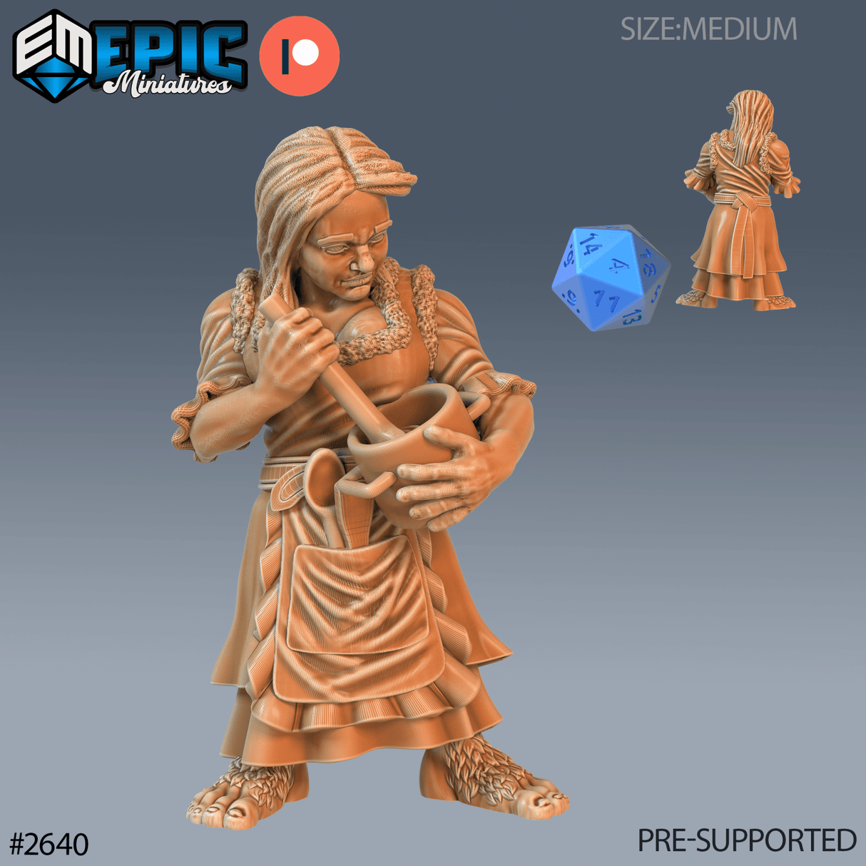Gnome Npc Miniature | C - Tabletop RPG & D&D miniature. Perfect for wargaming & collectors