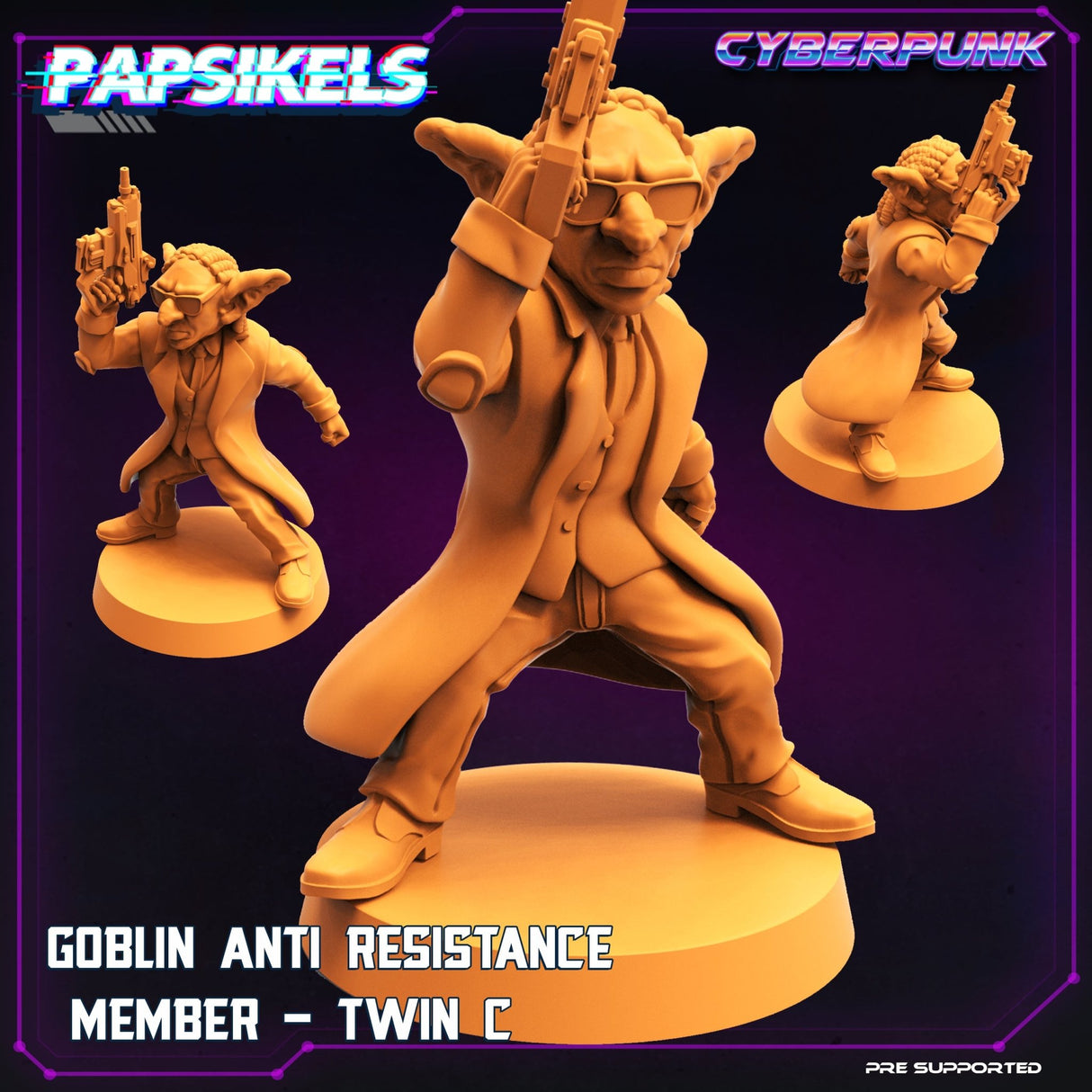 Goblin Awaken Miniature | C - Tabletop RPG & D&D miniature. Perfect for wargaming & collectors