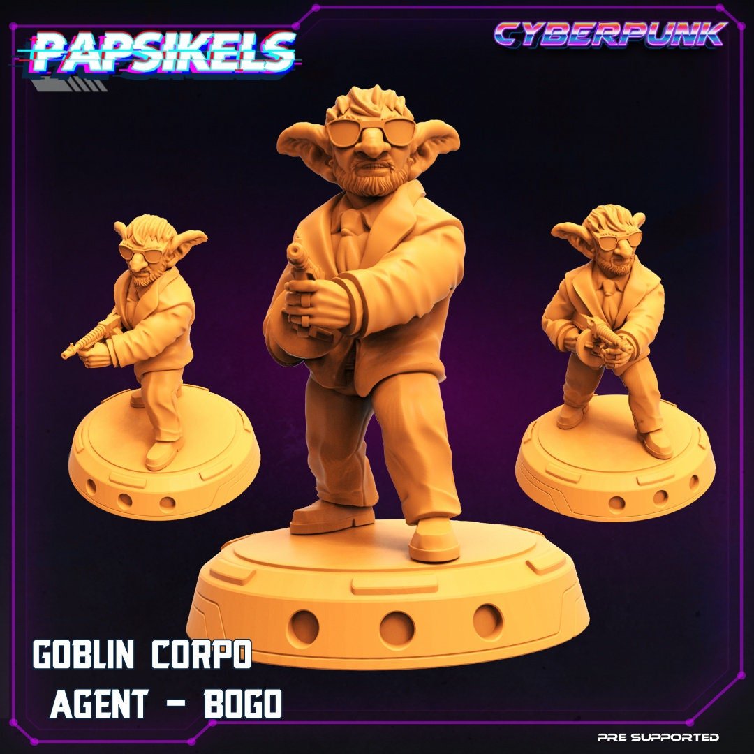 Goblin Heist Miniature | Bogo - Tabletop RPG & D&D miniature. Perfect for wargaming & collectors